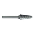 Sutton BURR B207 CARB TAPER RAD-END DBL-CUT - BURR B207 SL100 CARB TAPER RAD-END DBL-CUT 1/4-SHK 1/4IN