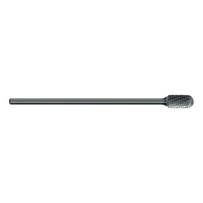 Sutton BURR B211 CARB CYL RAD-END DBL-CUT LNG 1/4-SHK - BURR B211 SC3L6 CARB CYL RAD-END DBL-CUT LNG 1/4-SHK 3/8IN