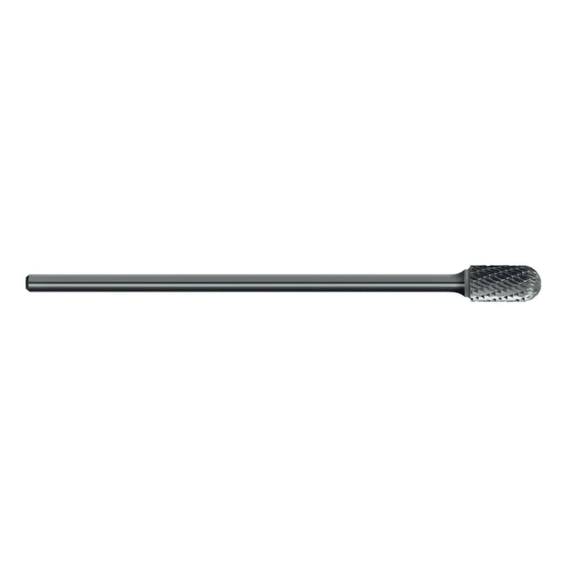 Sutton BURR B211 CARB CYL RAD-END DBL-CUT LNG 1/4-SHK - BURR B211 SC3L6 CARB CYL RAD-END DBL-CUT LNG 1/4-SHK 3/8IN
