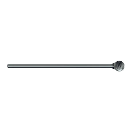 Sutton BURR D212 CARB BALL DBL-CUT LONG 1/4-SHK - BURR D212 SD3L6 CARB BALL DBL-CUT LONG 1/4-SHK 3/8IN