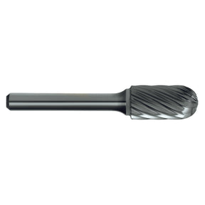 Sutton BURR B216 CARB CYL RAD-END ALU-CUT 1/4-SHK - BURR B216 SC1AC CARB CYL RAD-END ALU-CUT 1/4-SHK 1/4IN