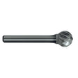 Sutton BURR B217 CARB BALL ALU-CUT 1/4-SHK - BURR B217 SD1AC CARB BALL ALU-CUT 1/4-SHK 1/4IN