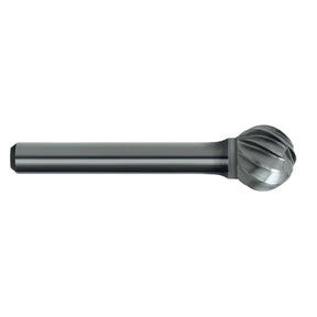 Sutton BURR B217 CARB BALL ALU-CUT 1/4-SHK - BURR B217 SD1AC CARB BALL ALU-CUT 1/4-SHK 1/4IN