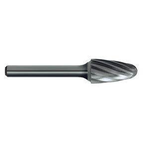 Sutton BURR B219 CARB TREE RAD-END ALU-CUT 1/4-SHK - BURR B219 SF1AC CARB TREE RAD-END ALU-CUT 1/4-SHK 1/4IN
