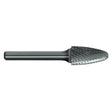 Sutton BURR B304 CARB TREE RAD-END DBL-CUT 6MM-SHK - BURR B304 SF100 CARB TREE RAD-END DBL-CUT 6MM-SHK 1/4IN
