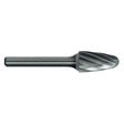 Sutton BURR B319 CARB TREE RAD-END ALU-CUT 6MM-SHK - BURR B319 SF3AC CARB TREE RAD-END ALU-CUT 6MM-SHK 3/8IN
