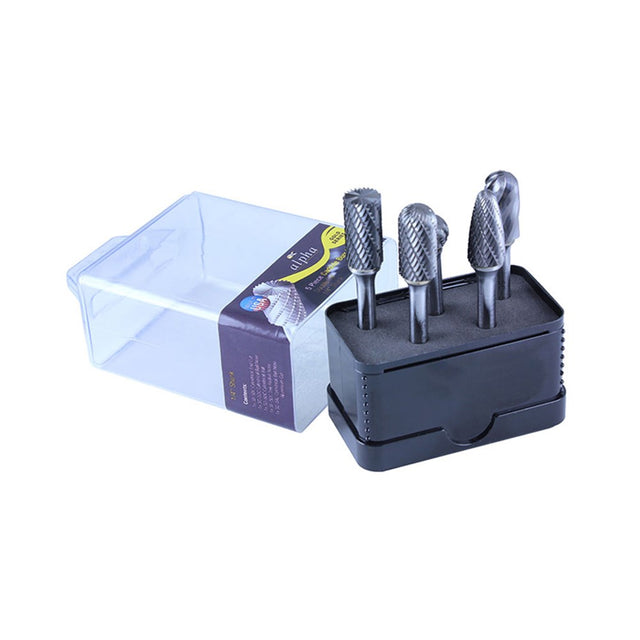 Sheffield Carbide Burr Set With Shank