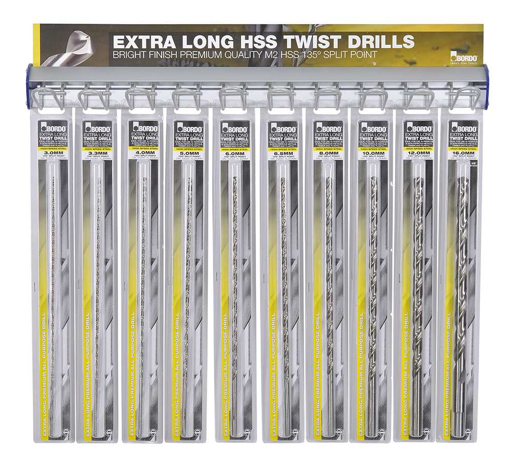 Bordo Extra Long Drill - Tier Merchandiser