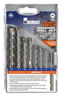 Bordo Tungsten Carbide Tipped Hex Shank Masonry Drill Set — official supplier product image