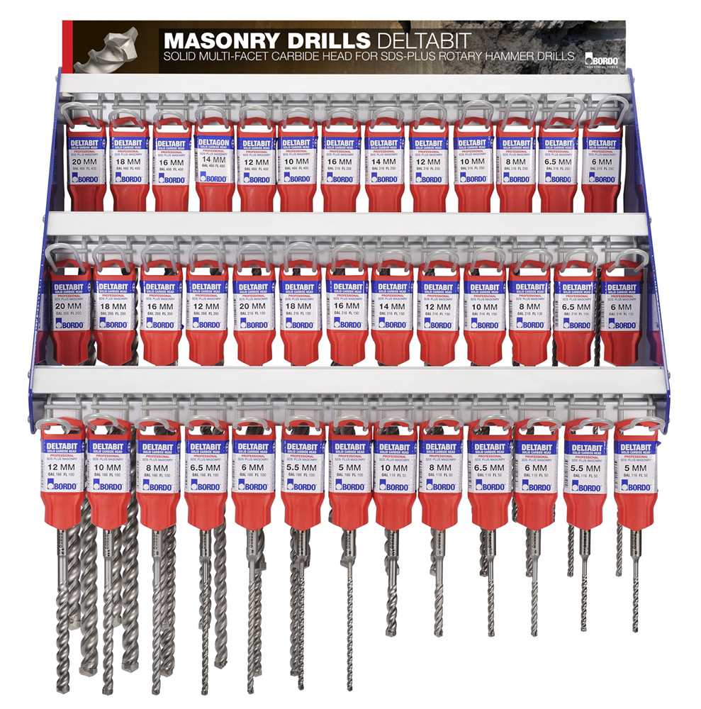 Bordo Sds+ Deltabit Masonry Drill