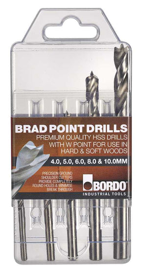 Bordo Brad Point HSS Drill Set — official supplier product image