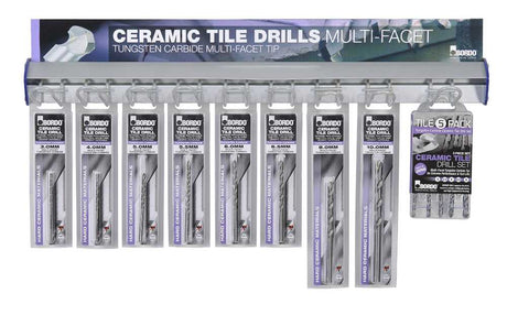 Bordo Ceramic Tile Drill - Tier Merchandiser