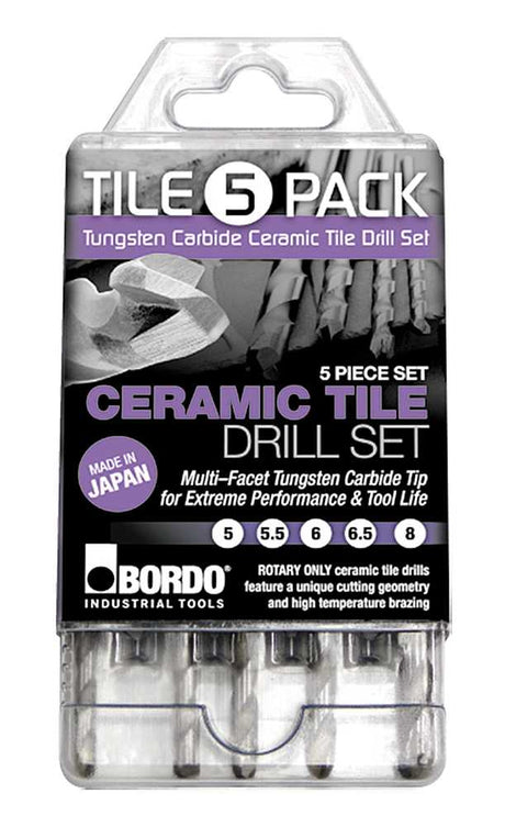 Bordo TCT Ceramic Tile Drill Set — official supplier product image