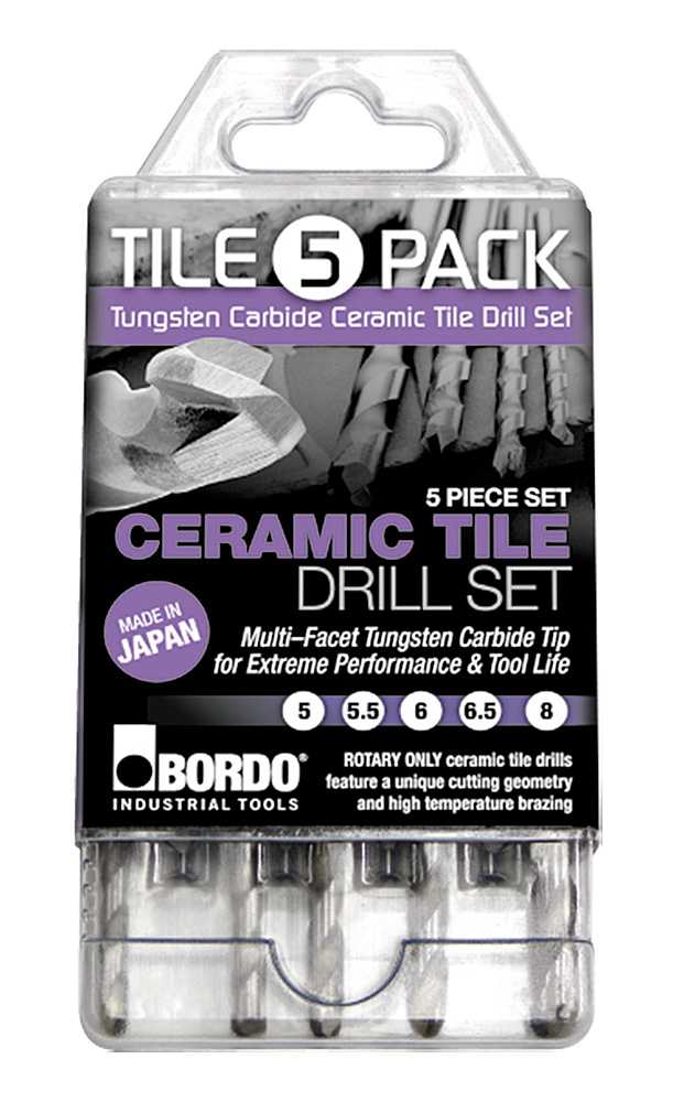 Bordo TCT Ceramic Tile Drill Set — official supplier product image