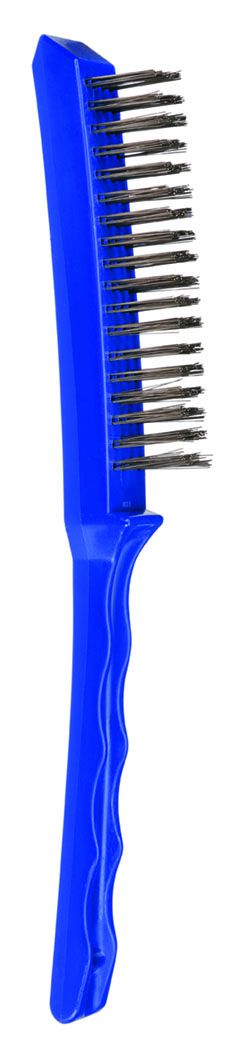Bordo Rows Steel Wire Long Plastic Handle Brush