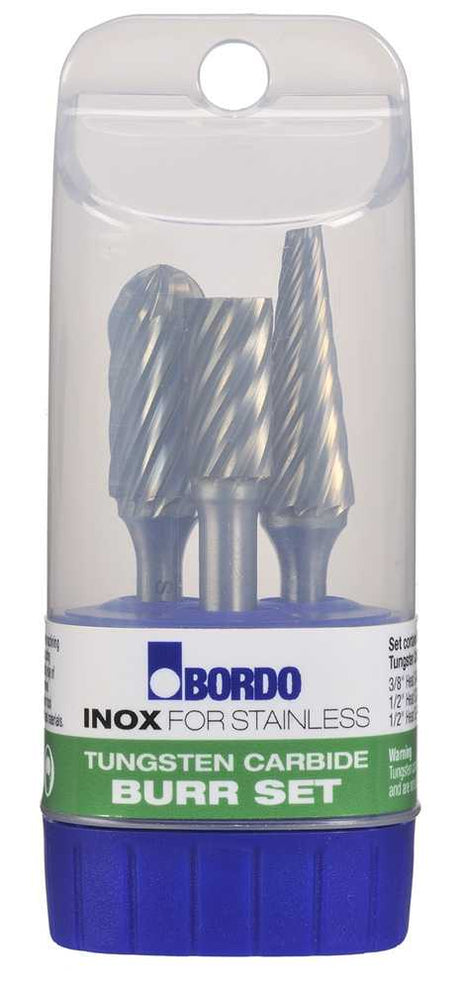 Bordo Inox Burr Set