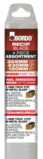 Bordo Timber Cutting Reciprocating Saw Blade Assortment Blades