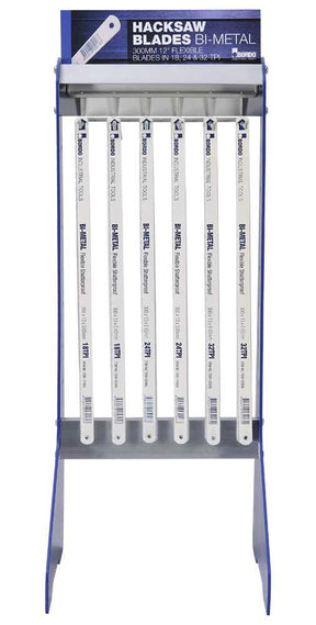 Bordo Bi Metal Hacksaw Blade Benchtop Merchandiser