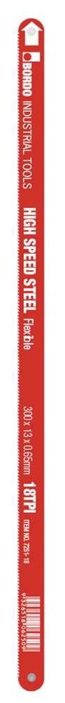 Bordo HSS Flexible Hacksaw Blade