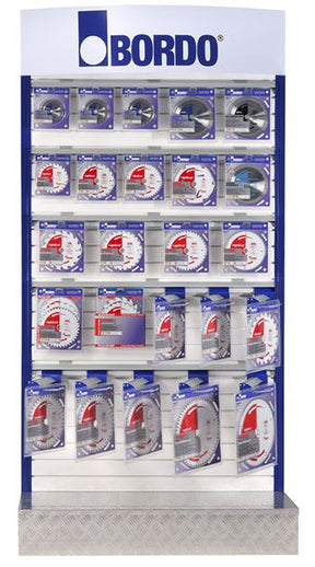 Bordo Circular Saw Blade TCT Full Display Bay Merchandiser