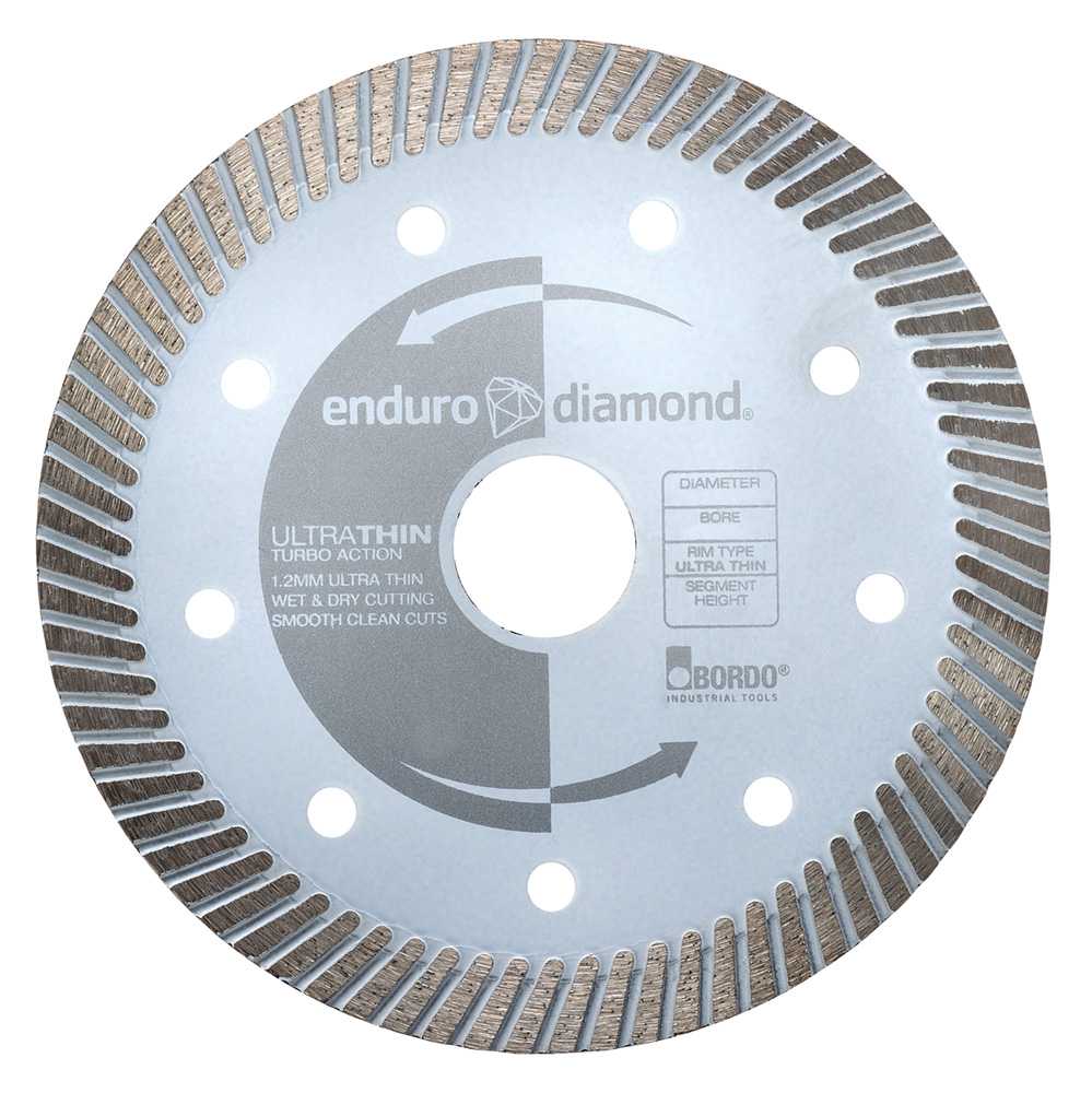 Ultra Thin Turbo Diamond Blade