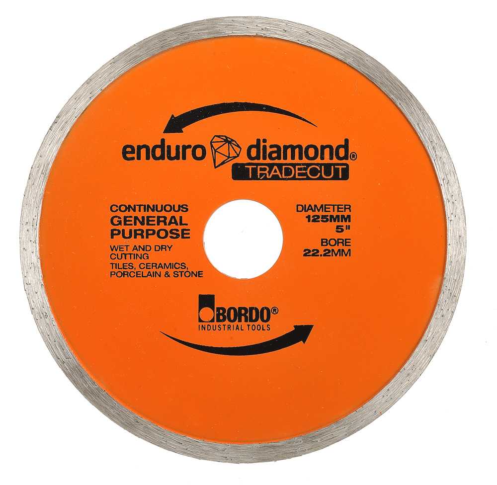Bordo Tradecut Continous Diamond Blade - 7471-125