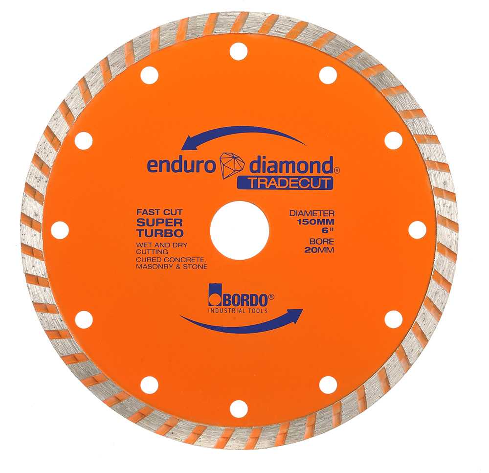 Bordo Tradecut Turbo Diamond Blade - 7472-150
