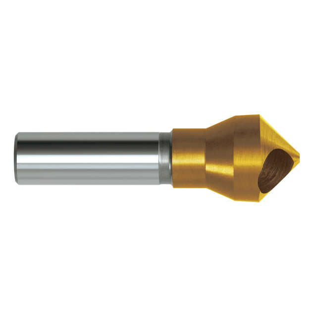Sutton DEBURRING C SINK C102 CROSS HOLE HSS TIN 90DEG - DEBURRING C'SINK C102 901 CROSS HOLE D/END HSS TiN 90deg