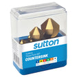 Sutton COUNTERSINK C106 THREE FLUTE HSS TIN 90DEG - COUNTERSINK C106 901 THREE FLUTE HSS TiN 90deg