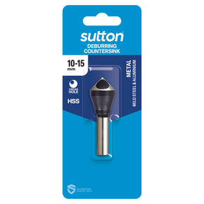 Sutton COUNTERSINK CROSS HOLE DEBURRING HSS - COUNTERSINK CROSS HOLE DEBURRING HSS 5-10MM
