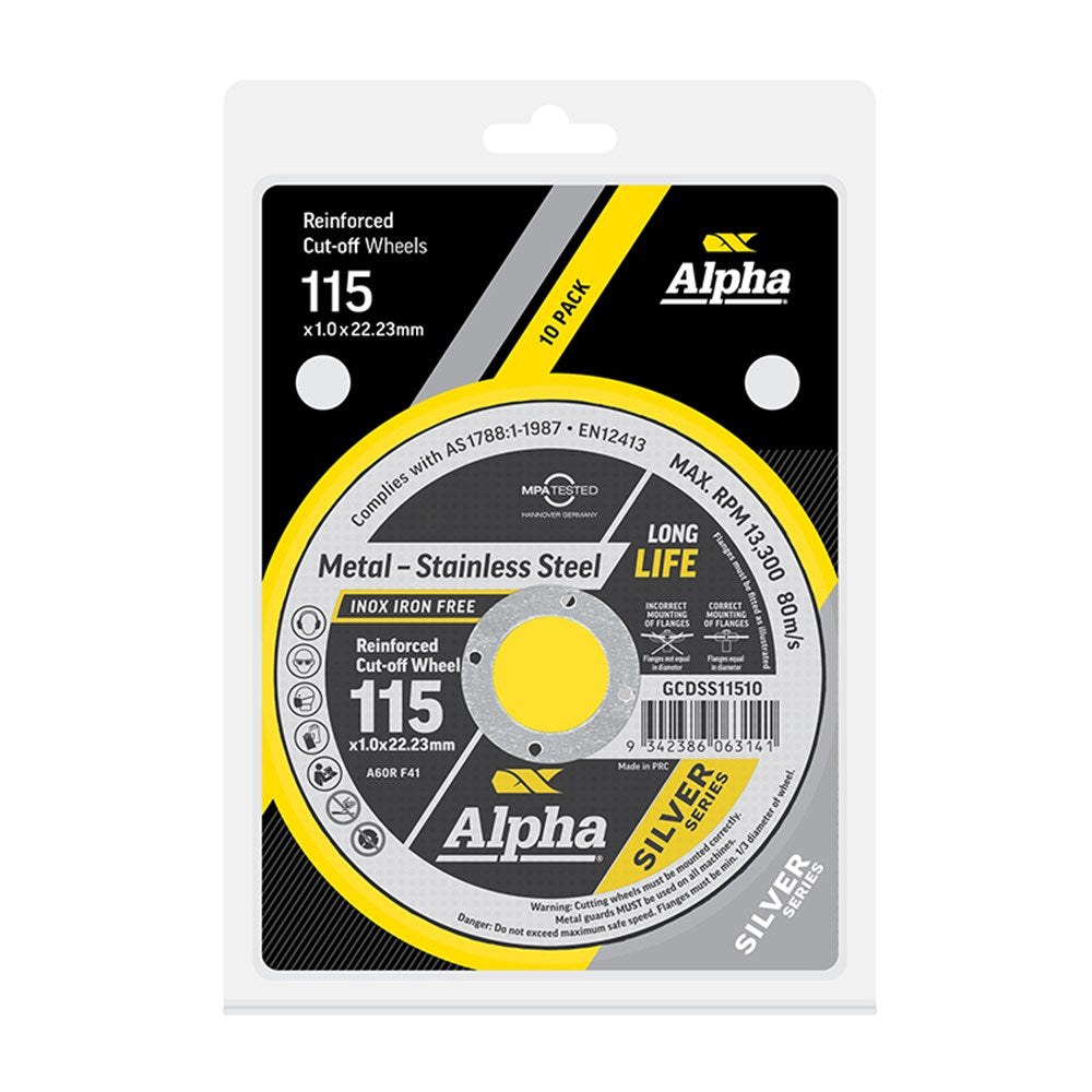Sheffield Cutting Disc Silver Series