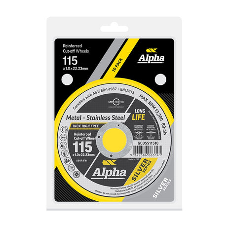 Sheffield Cutting Disc Silver Series
