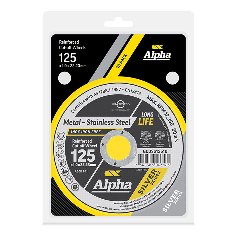 Sheffield Cutting Disc Silver Series