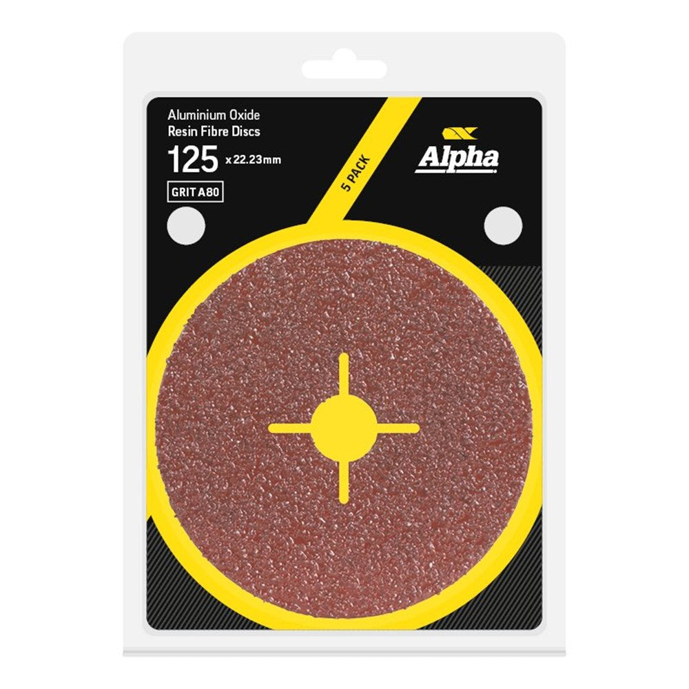 Sheffield Resin Fibre Disc A80 Grit AlOx
