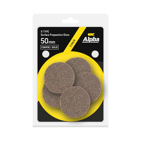 Sheffield Surface Prep Disc R Type Coarse Gold