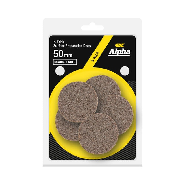 Sheffield Surface Prep Disc R Type Coarse Gold