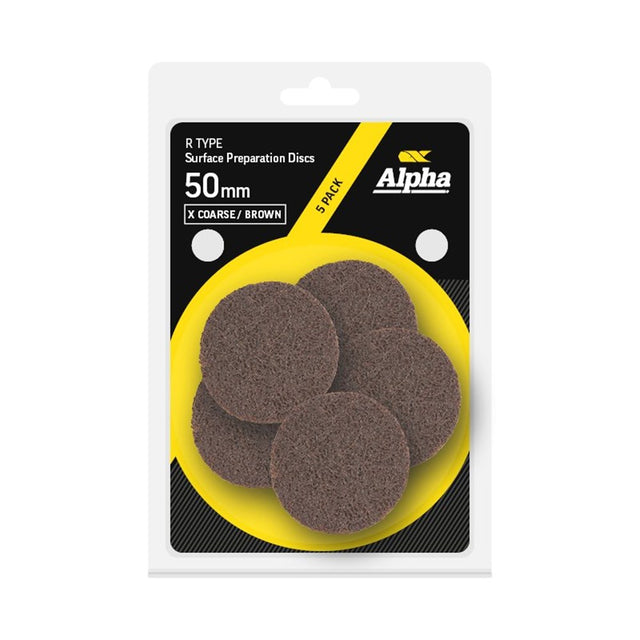 Sheffield Surface Prep Disc R Type Coarse Brown