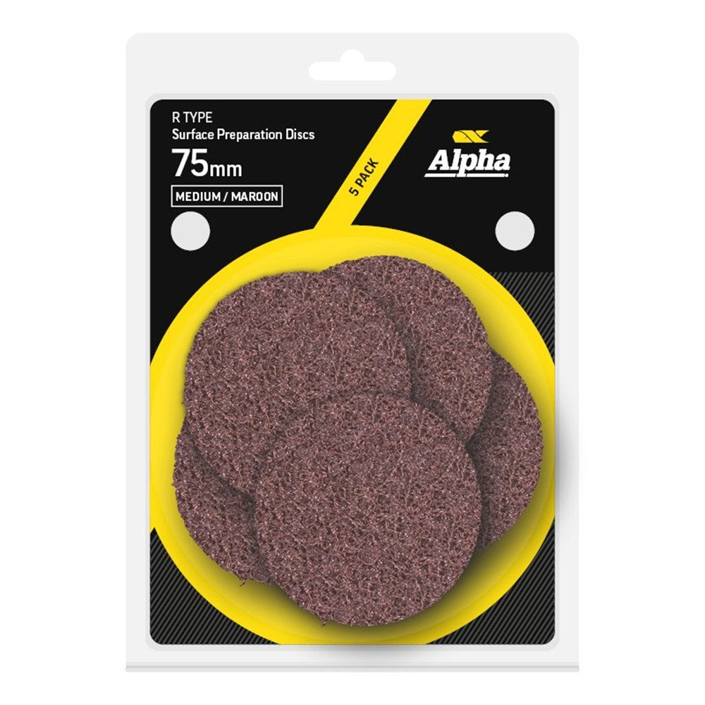 Sheffield Surface Prep Disc R Type Medium Maroon