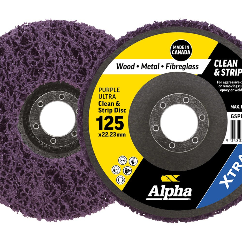 Sheffield Clean & Strip Disc Purple Ultra Xtra