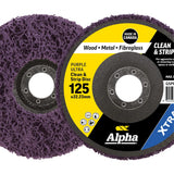 Sheffield Clean & Strip Disc Purple Ultra Xtra
