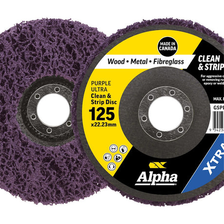 Sheffield Clean & Strip Disc Purple Ultra Xtra
