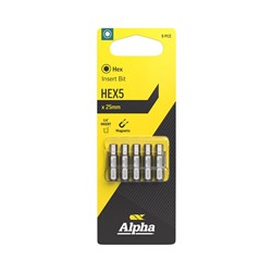 Sheffield HEX5 Insert Bit