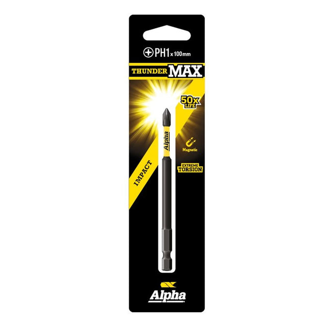 Sheffield ThunderMax PH1 Impact Power Bit