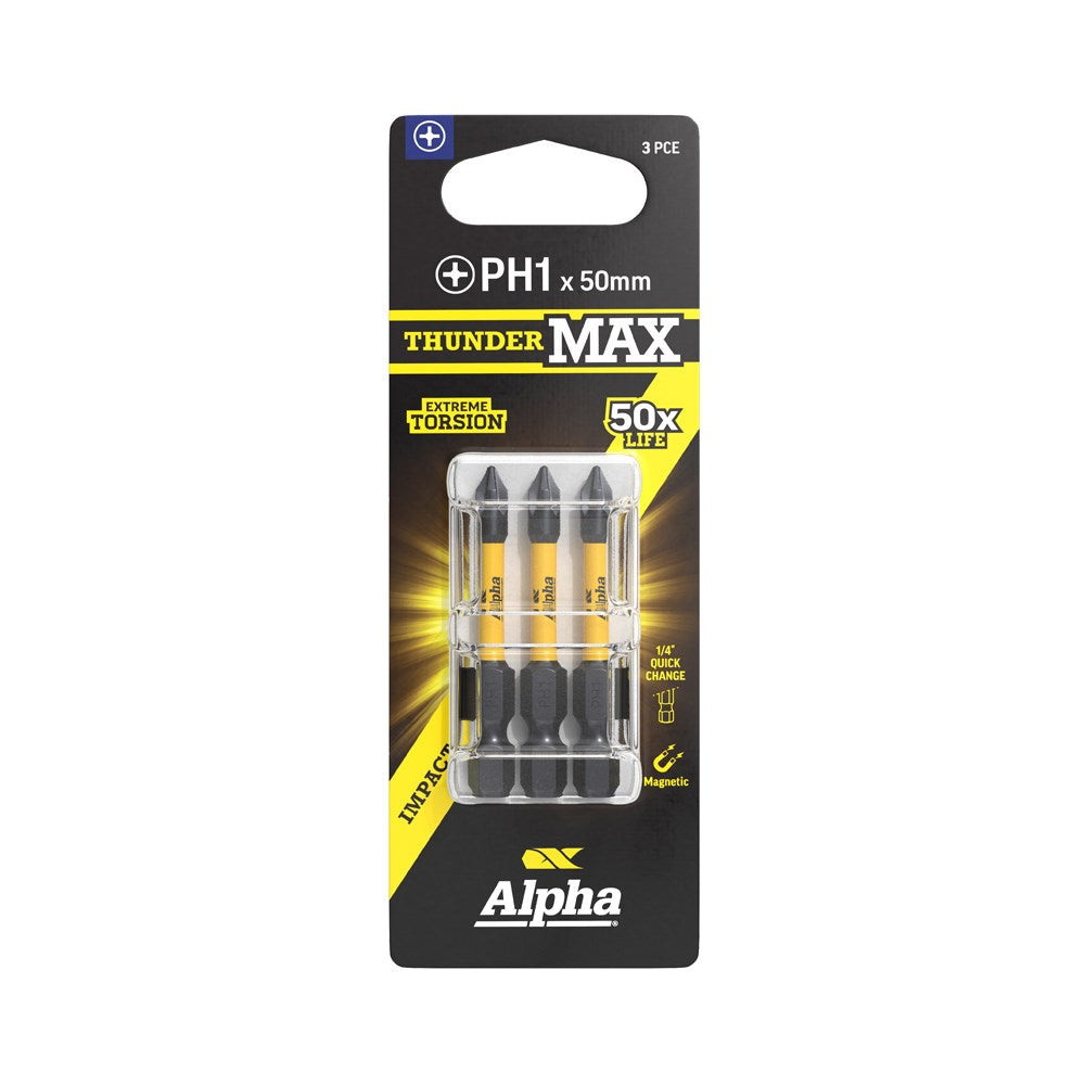 Sheffield ThunderMax PH1 Impact Power Bit