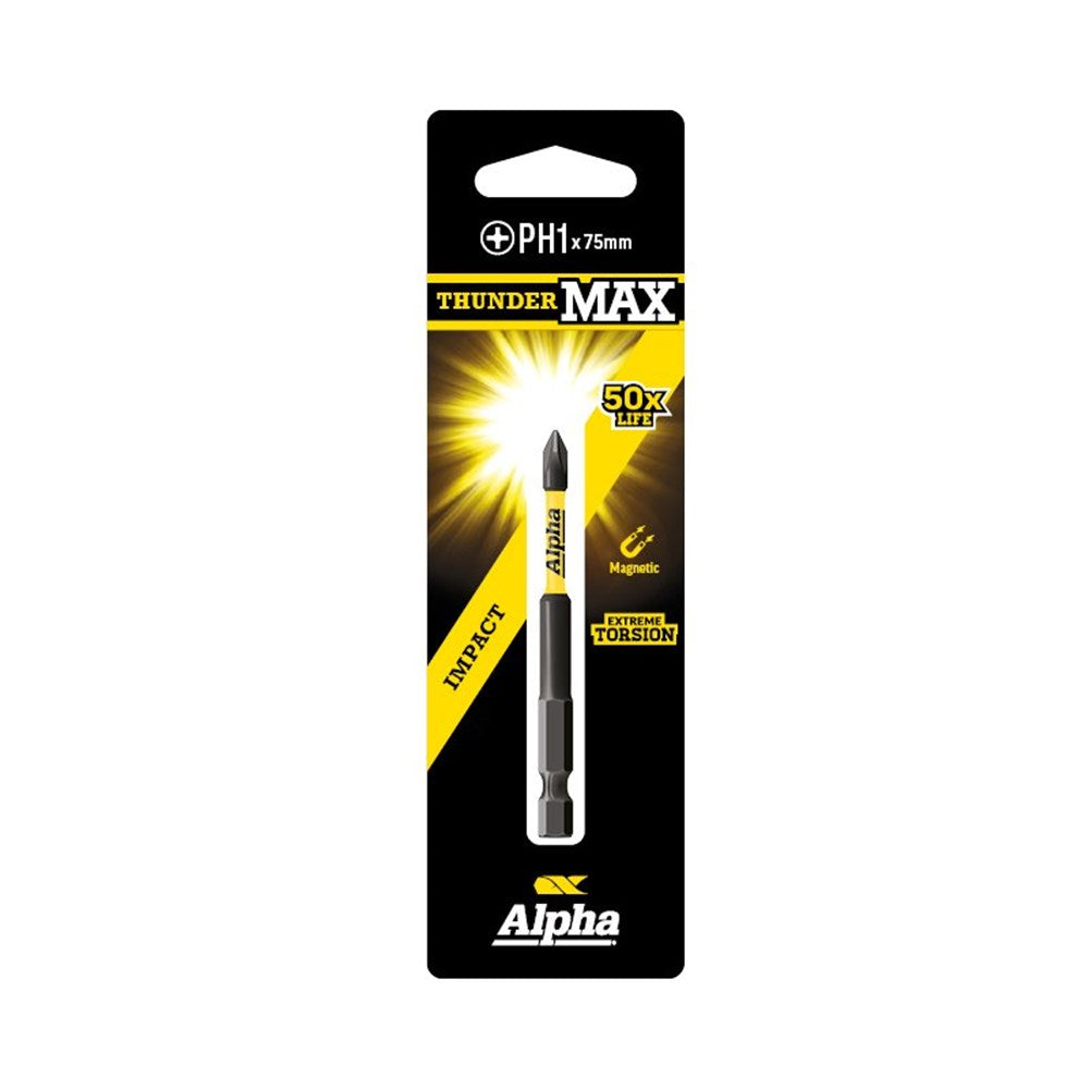 Sheffield ThunderMax PH1 Impact Power Bit