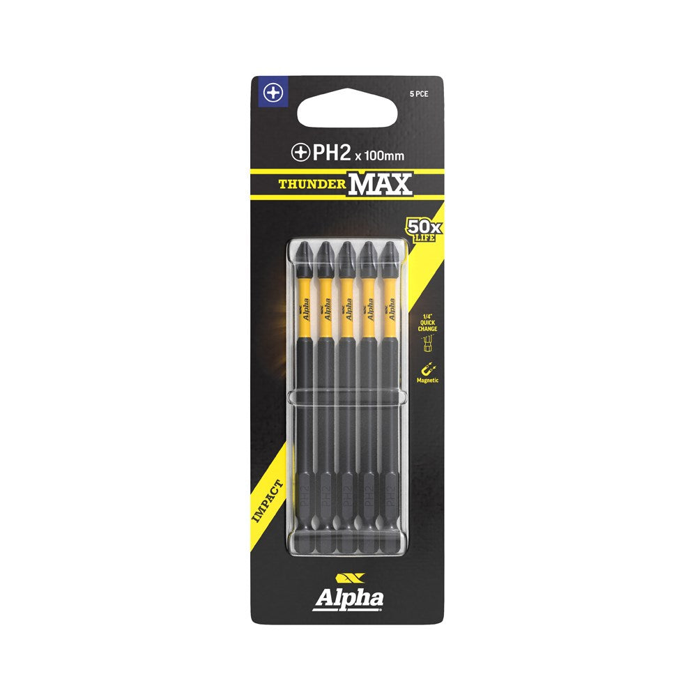 Sheffield ThunderMax PH2 Impact Power Bit
