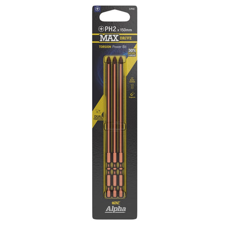 Sheffield PH2 MAXdrive Torsion Power Bit