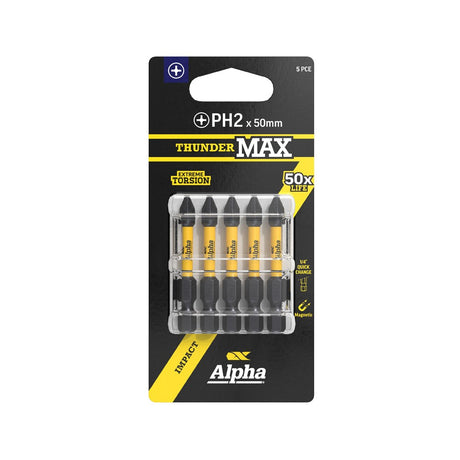 Sheffield ThunderMax PH2 Impact Power Bit