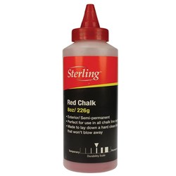Sheffield Sterling Chalk Refill Red 226g