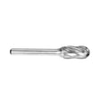 Sheffield Cylindrical Ball Nose Carbide Burr Aluminium Cut